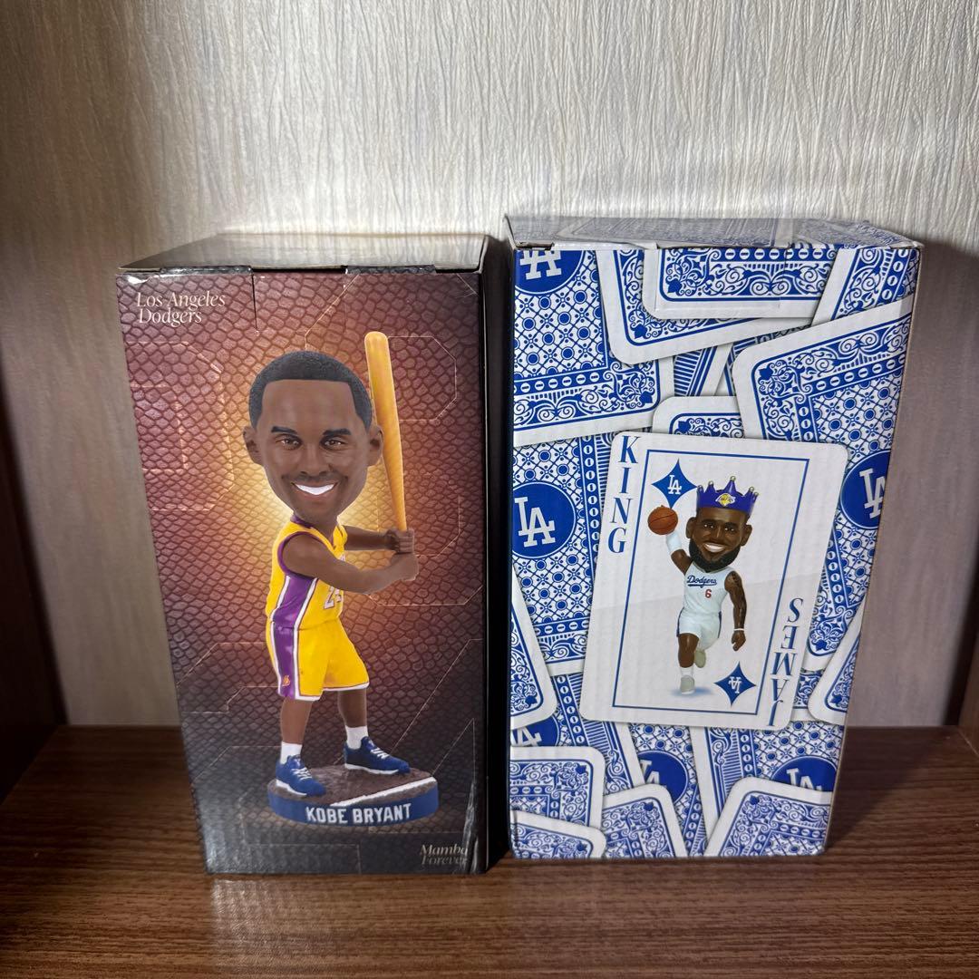 ☆超レア☆ Lebron James & Kobe Bryant DODGERS