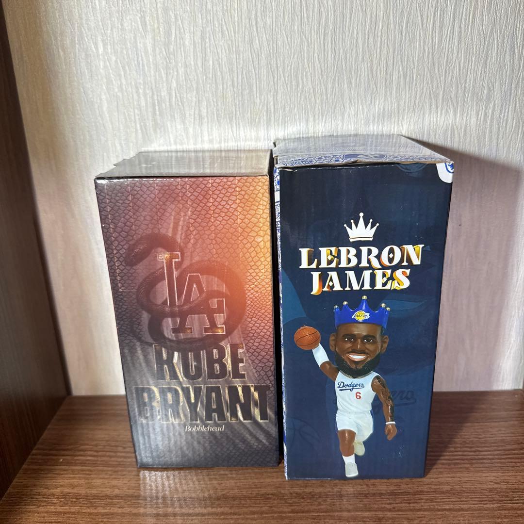 ☆超レア☆ Lebron James & Kobe Bryant DODGERS