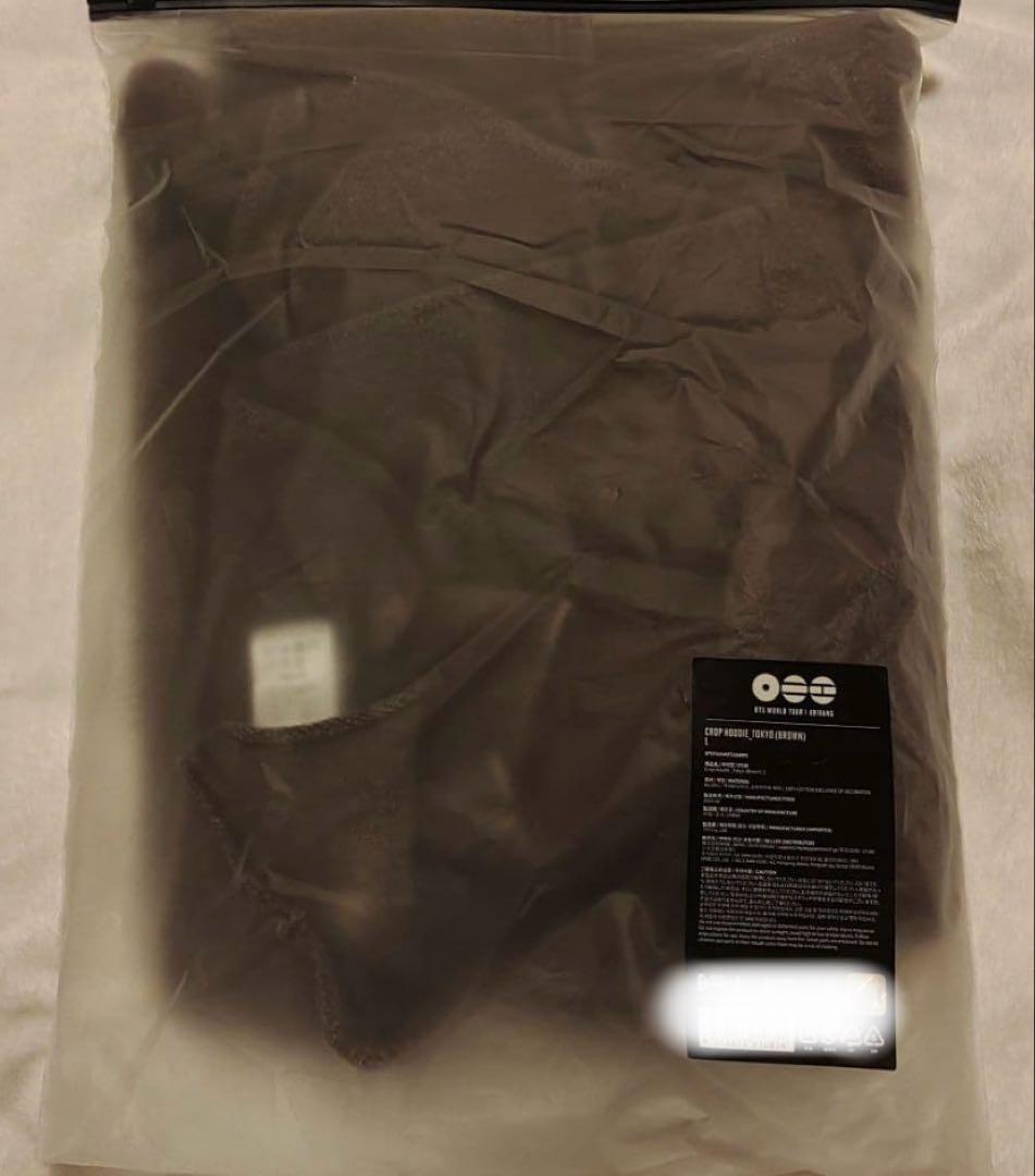 アイドル BTS ARIRANG Crop Hoodie_Tokyo (Brown) L