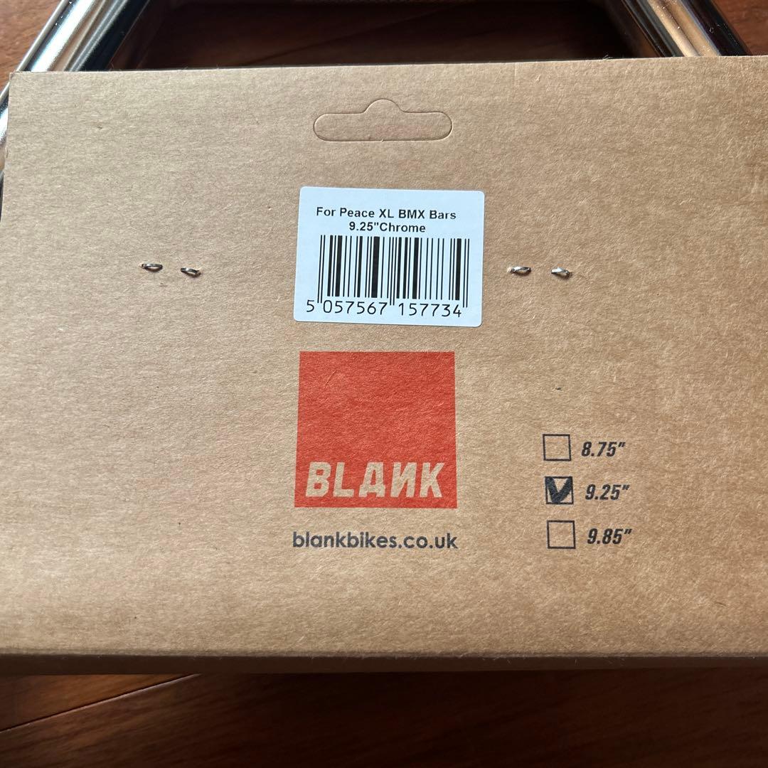 BLANK 4ピース　BMXバー　クロモリ　新品