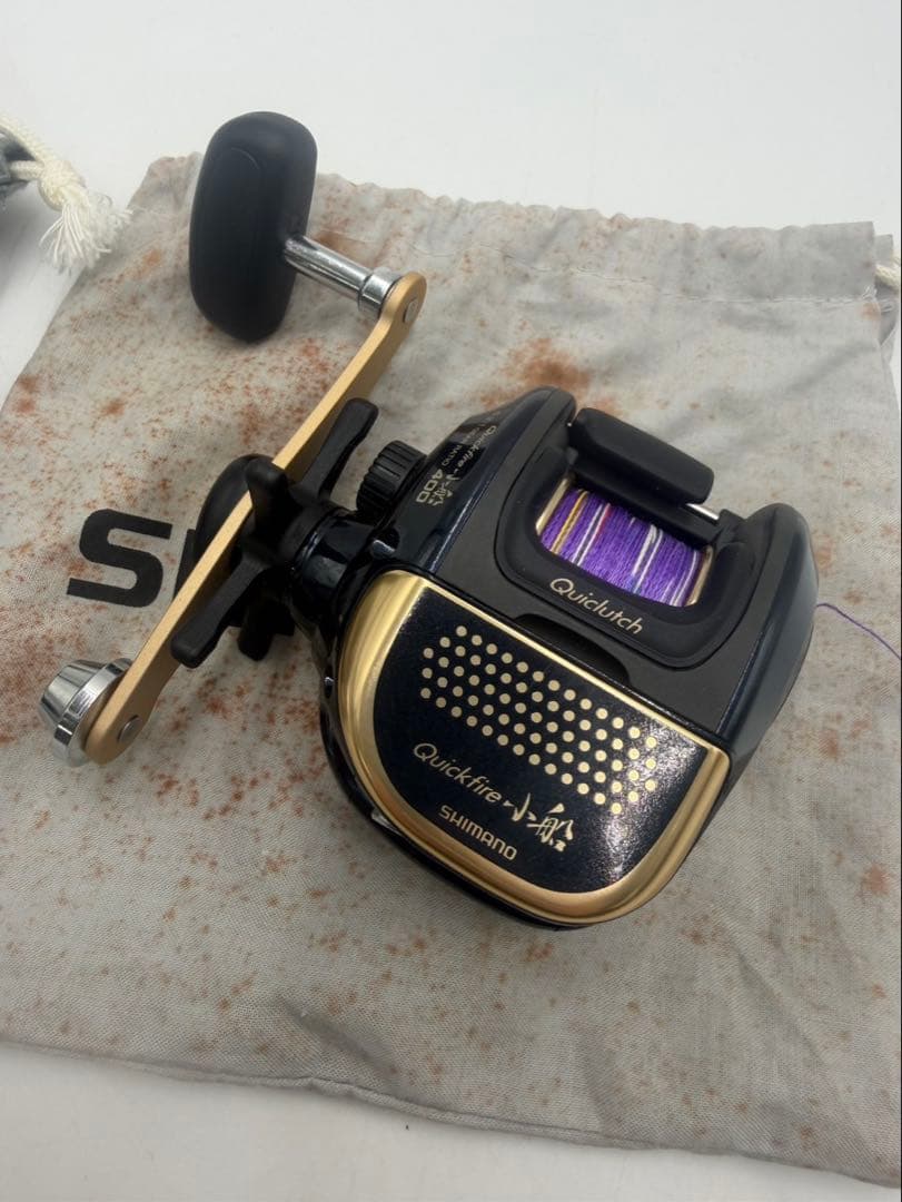 SHIMANO シマノリール2点クイックファイヤー小船400スコーピオン1501