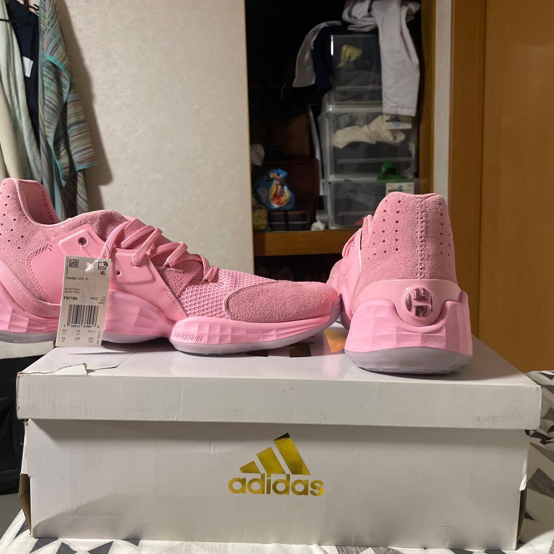 adidas ピンク バスケットボールシューズ サイズ 33cm