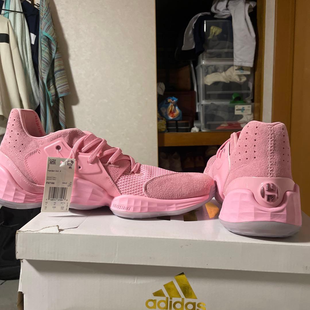 adidas ピンク バスケットボールシューズ サイズ 33cm