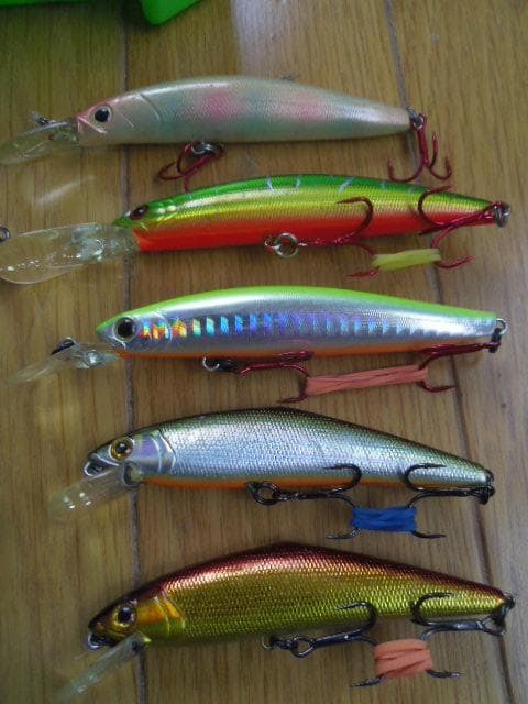 サクラマス釣り用ミノープラグ/メーカー品/入手困難な貴重な品多数あり