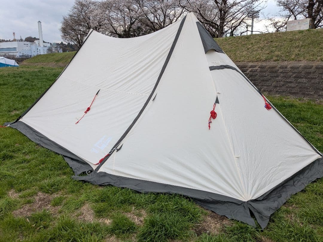 OGAWA　ツインピルツフォークT/C　ハーフインナー＆二股ポール付き