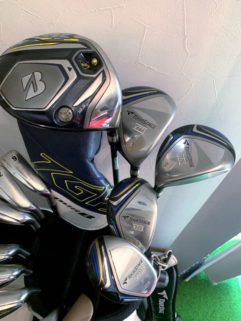 希少　良品　完売　ツアーステージ　ゴルフクラブ　本格フルセット　V771 優しい
