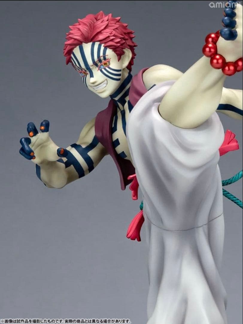 【美品】鬼滅の刃 猗窩座 フィギュア メガハウス G.E.M. 無限城