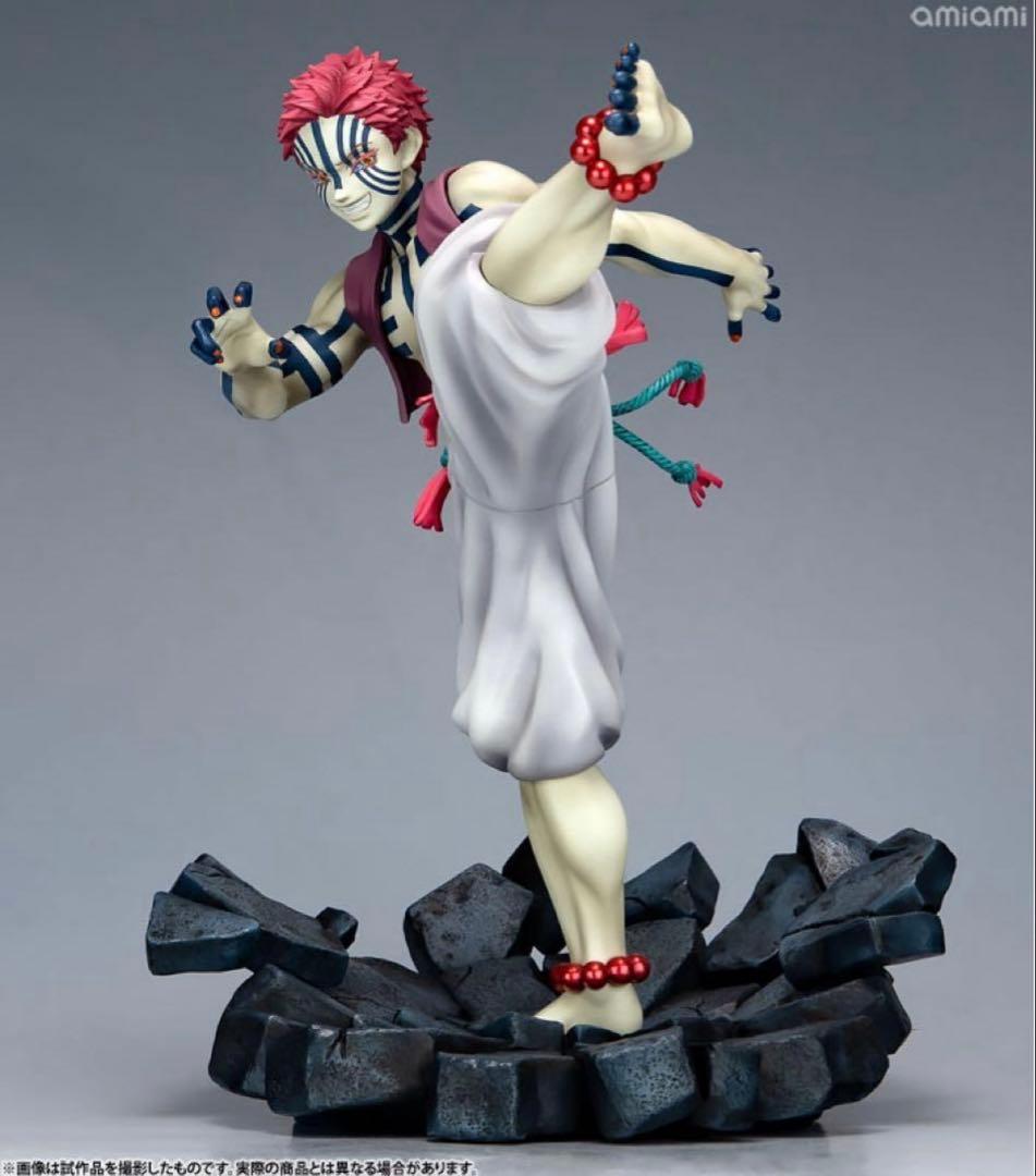 【美品】鬼滅の刃 猗窩座 フィギュア メガハウス G.E.M. 無限城