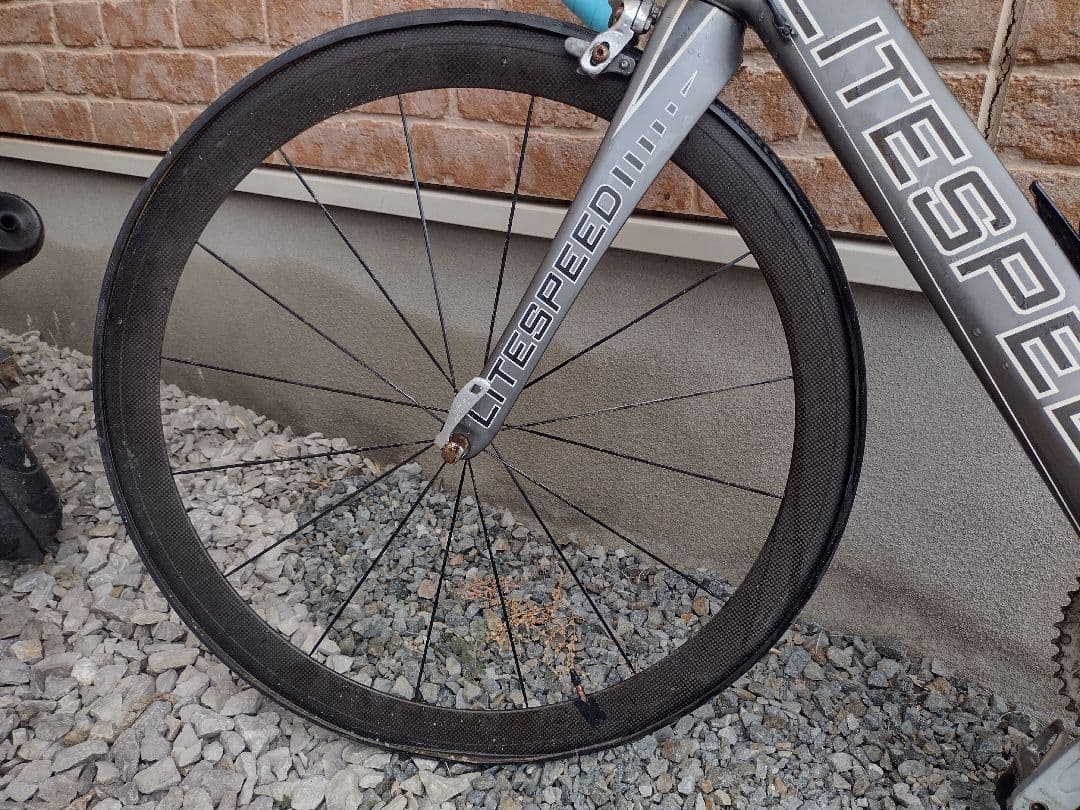 ち*さ様 LITESPEED C3 カーボンフレーム 520? ジャンク 発送不