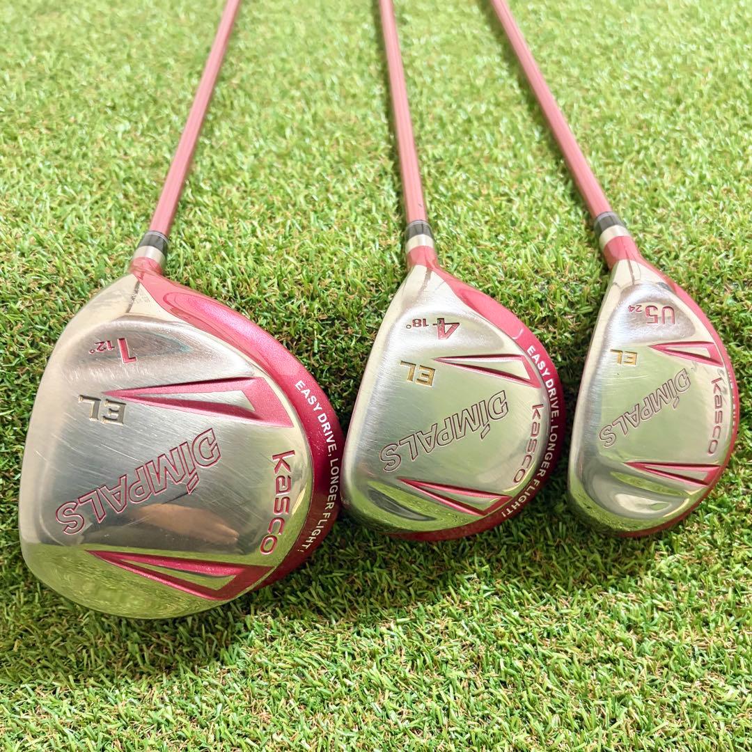 初心者おすすめ｜キャロウェイ　キャスコ　レディース　ゴルフクラブセット　9本