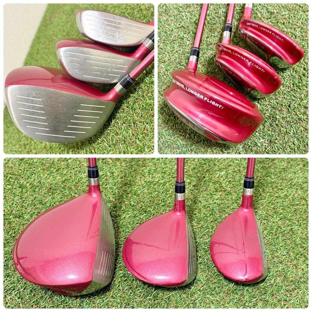 初心者おすすめ｜キャロウェイ　キャスコ　レディース　ゴルフクラブセット　9本