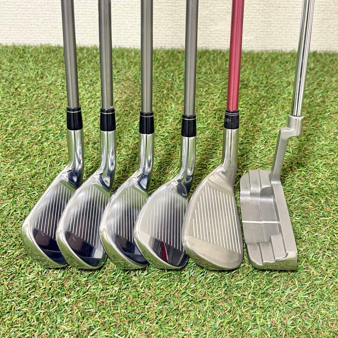 初心者おすすめ｜キャロウェイ　キャスコ　レディース　ゴルフクラブセット　9本