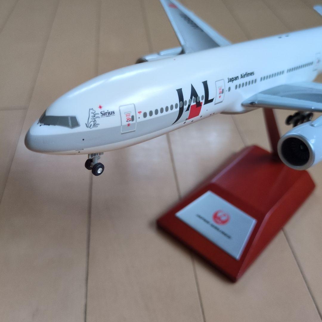 JAL BOEING777-200 初号機JA8981　1/200スケール模型