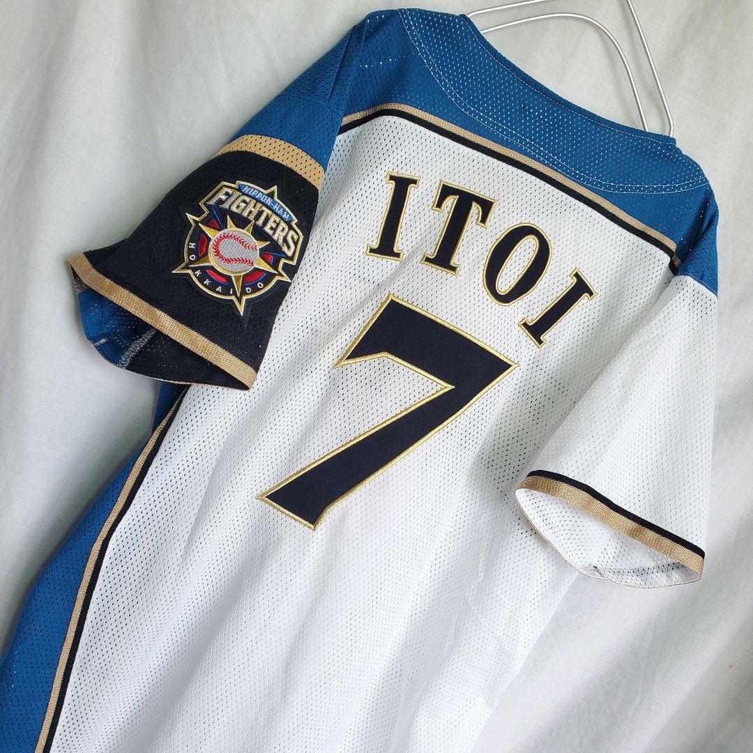 MIZUNO 糸井嘉男　日本ハムファイターズ　FIGHTERS　レプリカ　日ハム
