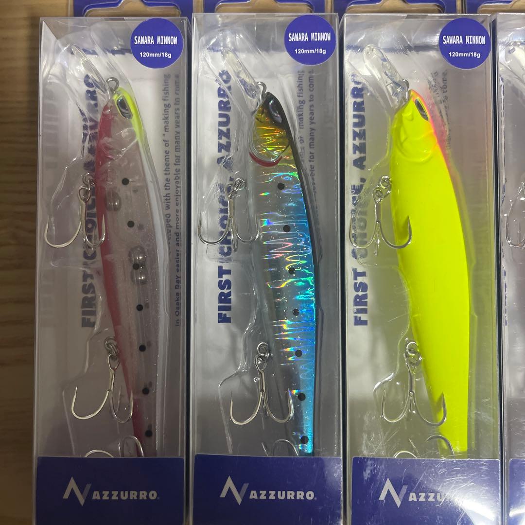 アズーロ サワラミノー　全６色セット