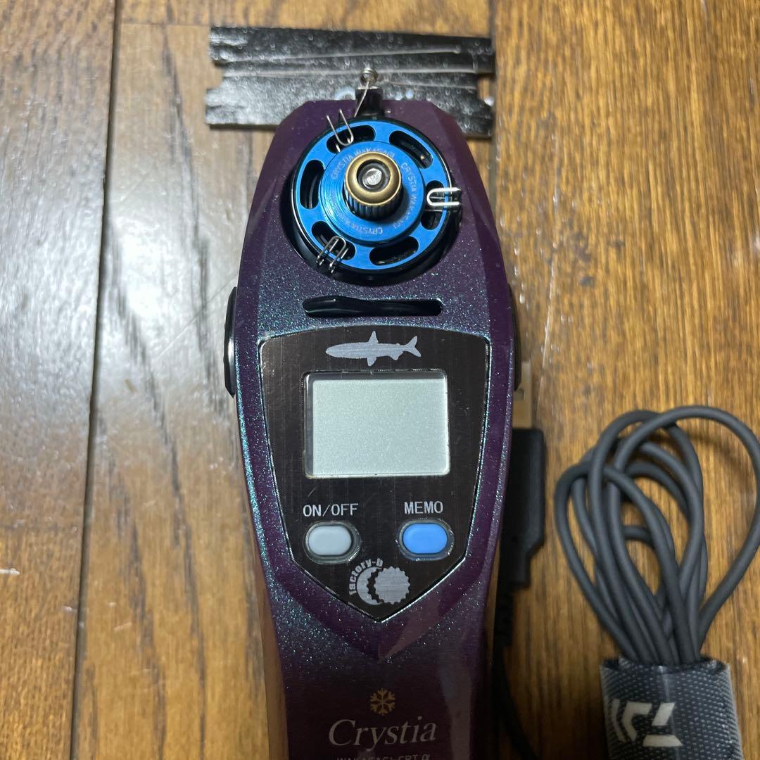 Daiwa Crystia ワカサギ電導リール 外部電源　アルミスプールセット