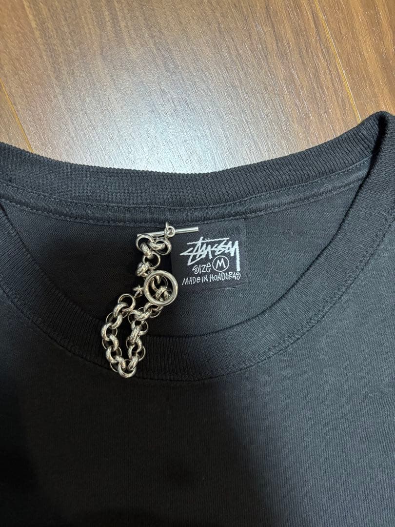 【完売品】25ss STUSSY Msize ブラック Tシャツ