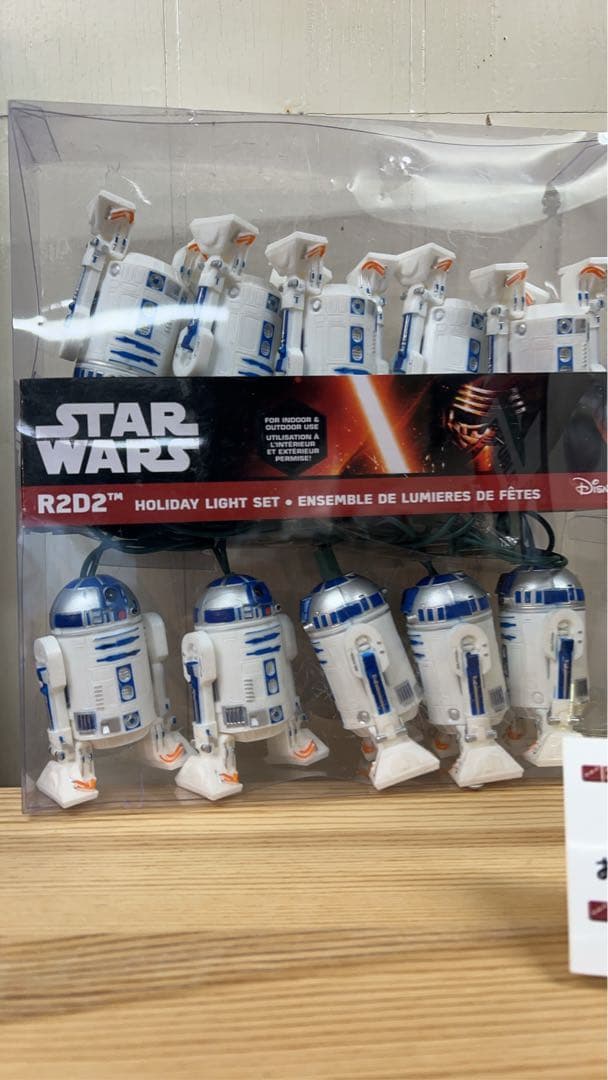 スター・ウォーズ R2-D2 ホリデーライトセット 10個入り