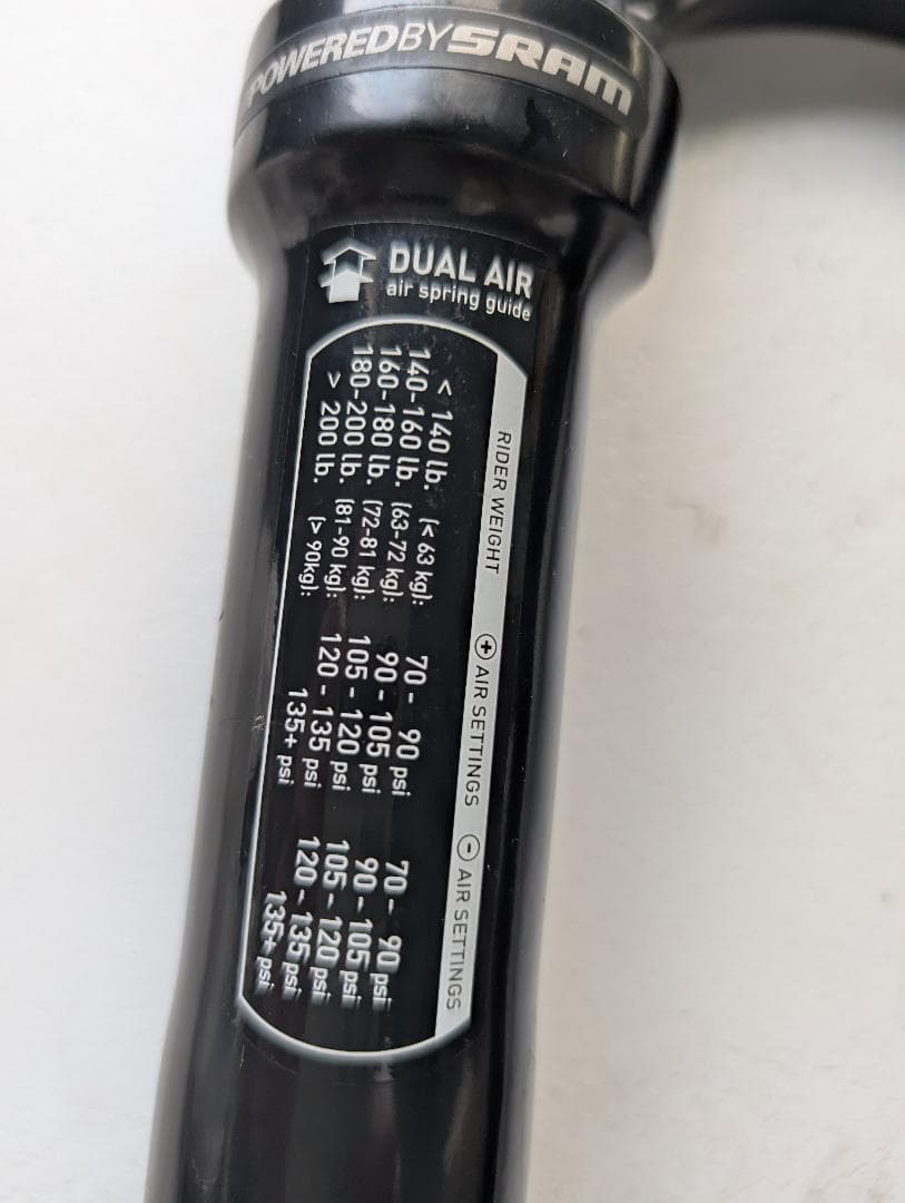 パーツ ROCKSHOX REBA RL 26\" 1-1/8(OS)