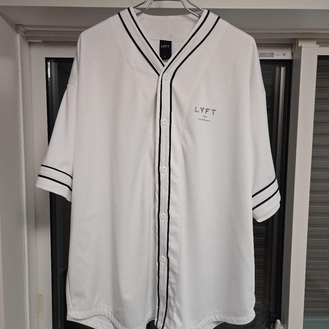 LÝFT Mesh Baseball Shirt - Ivory