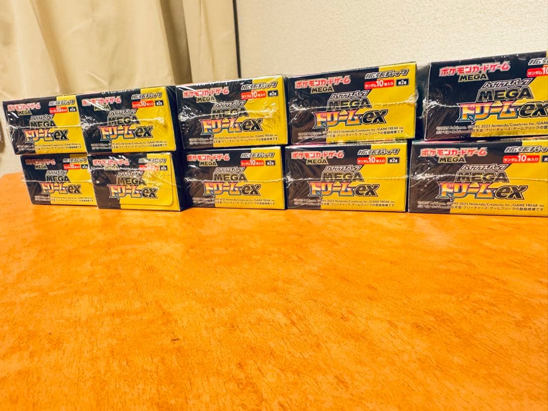 ポケモンカード MEGAドリームEX シュリンク付き 10 box