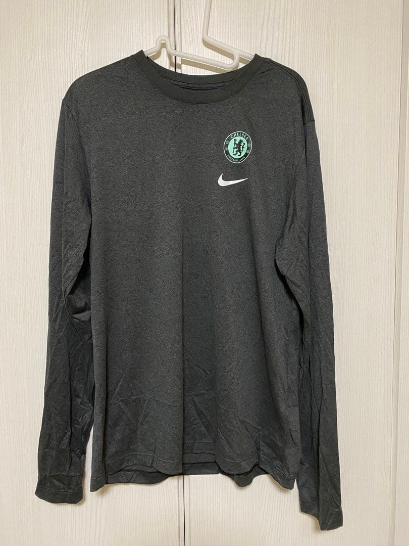 チェルシー ナイキ トリプルロゴ ロング スリーブ T シャツ- 長袖　未使用品