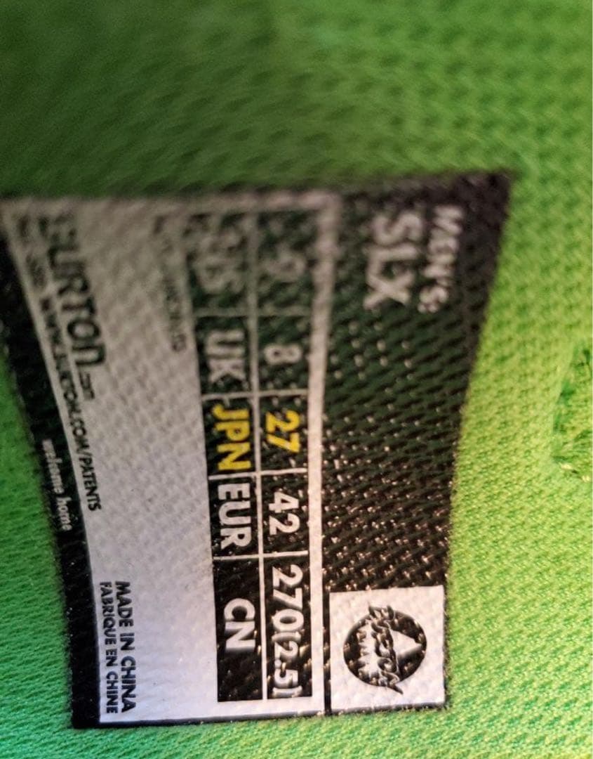 BURTON バートン スノーボードブーツ メンズ SLX 27.0美品