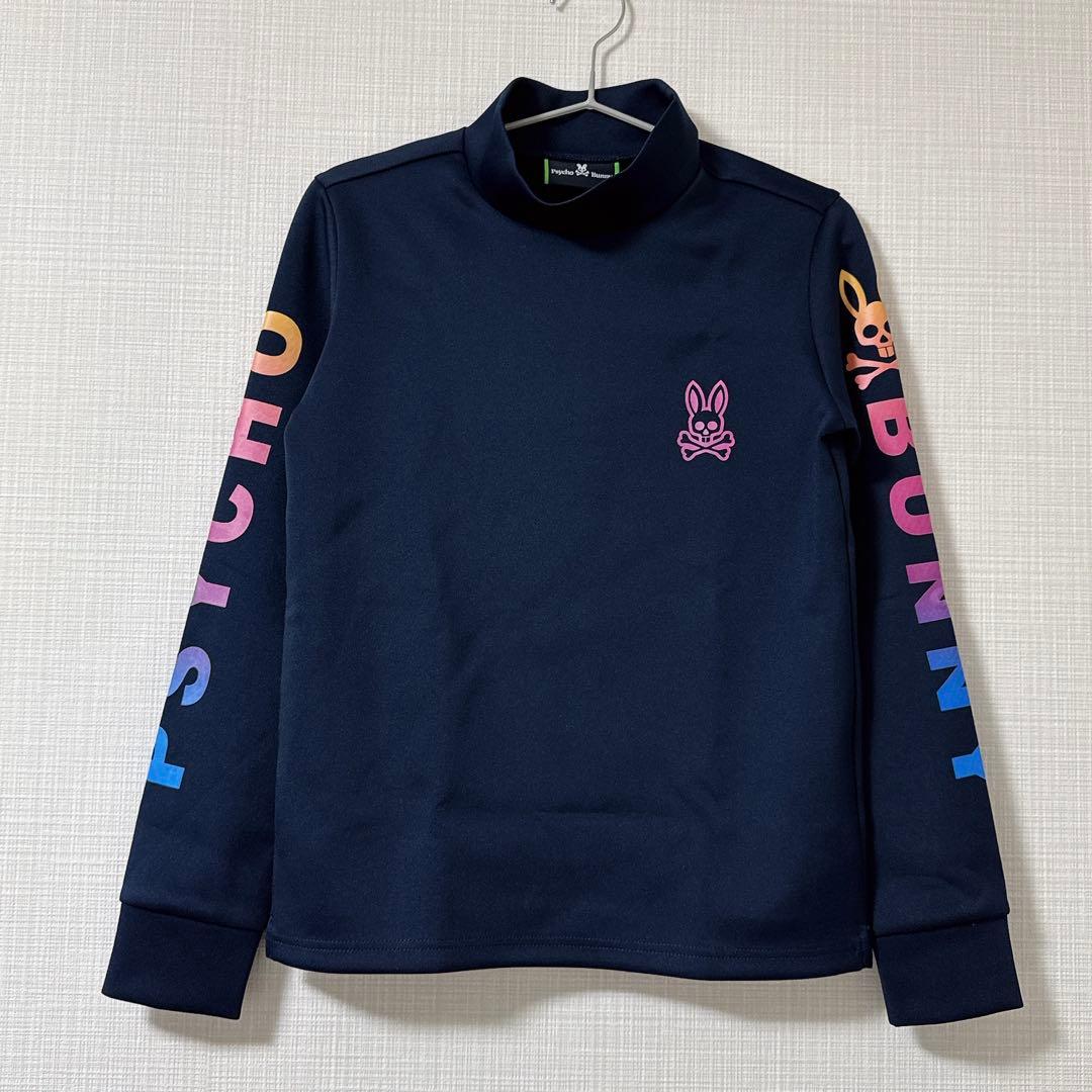Psycho Bunny サイコバニー レディス 長袖 モックネックシャツ 1