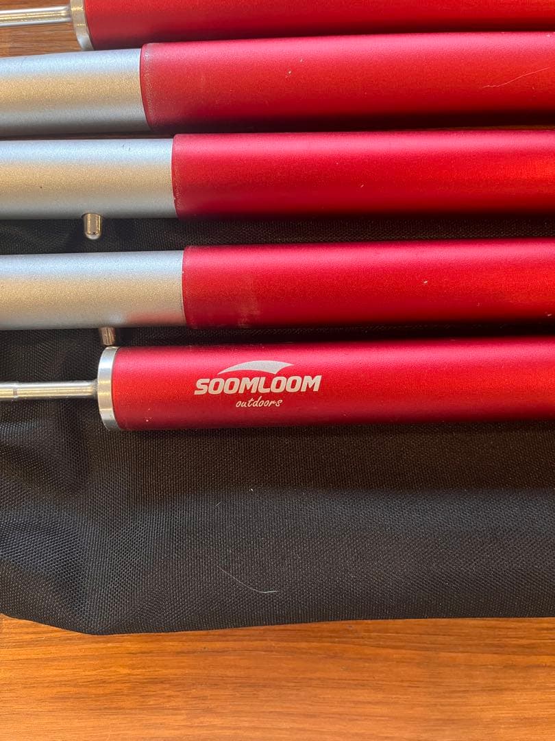 Soomloom　アルミポール　28mm (60cm☓15本)