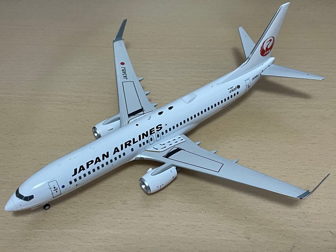 航空機・ヘリコプター J-FOX JAL B737-800 JA349J 1/200