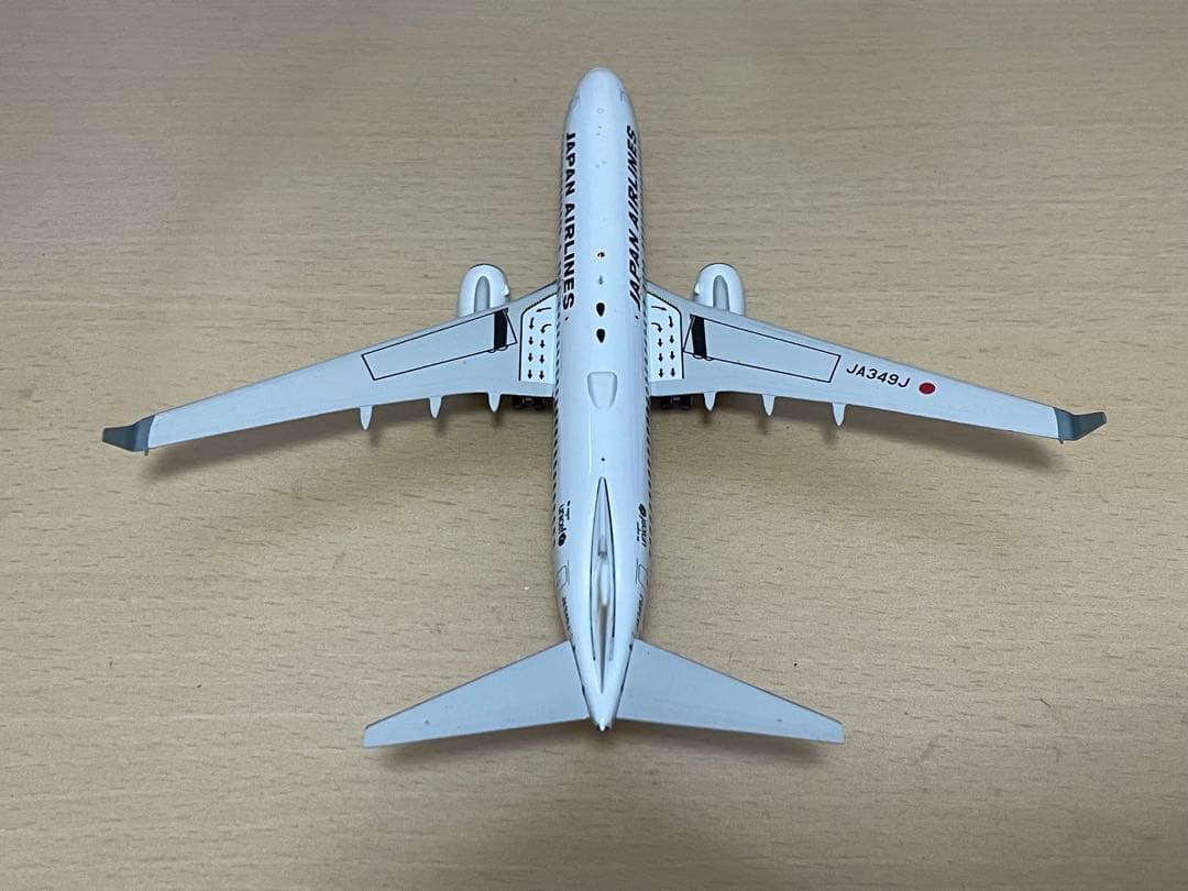 航空機・ヘリコプター J-FOX JAL B737-800 JA349J 1/200