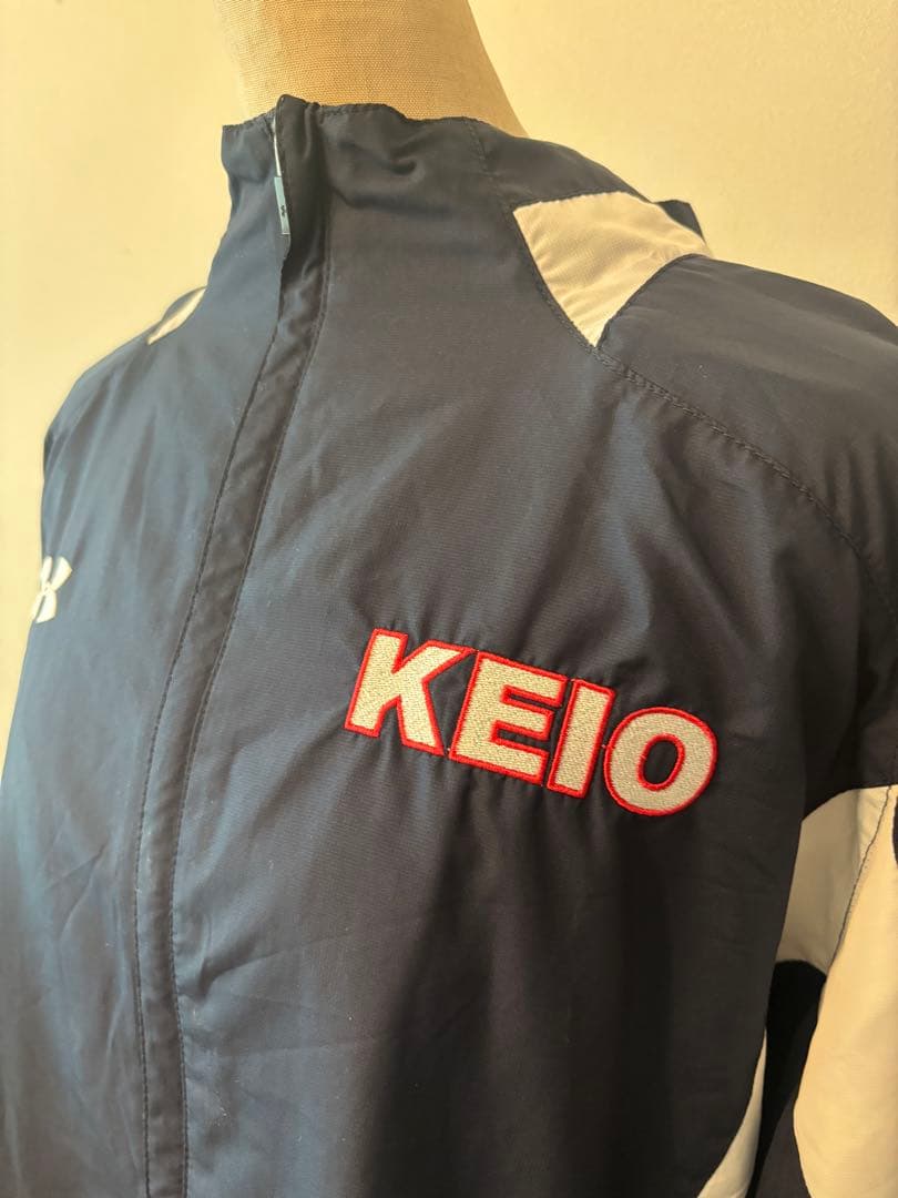 Under Armour KEIO アンダーアーマー　慶應 ジャケット ネイビー