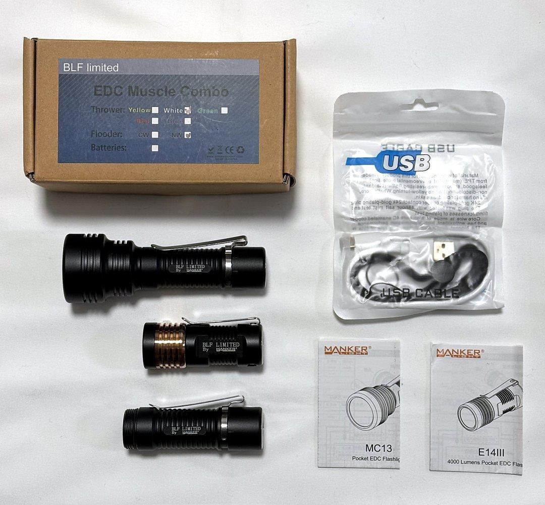 レア品 Manker BLF Limited EDC Muscle Combo