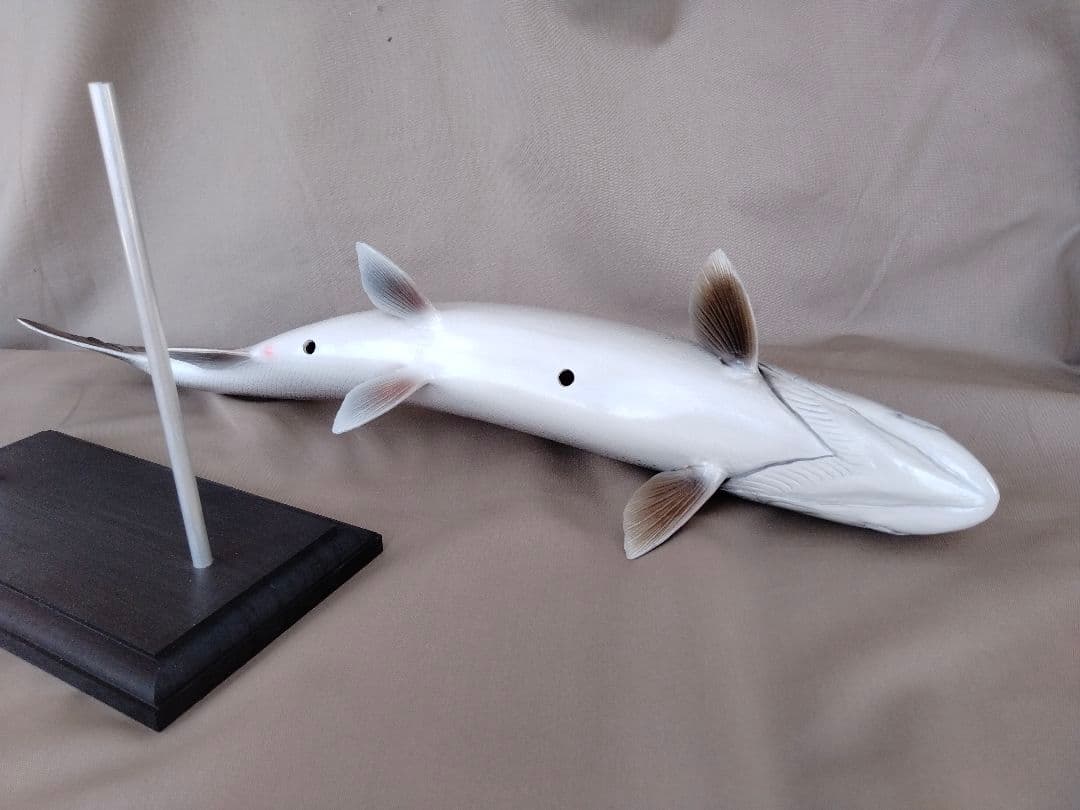 ハンドメイド　46cmイトウ フィギュア　レプリカ　ルアー釣り　プレゼントに