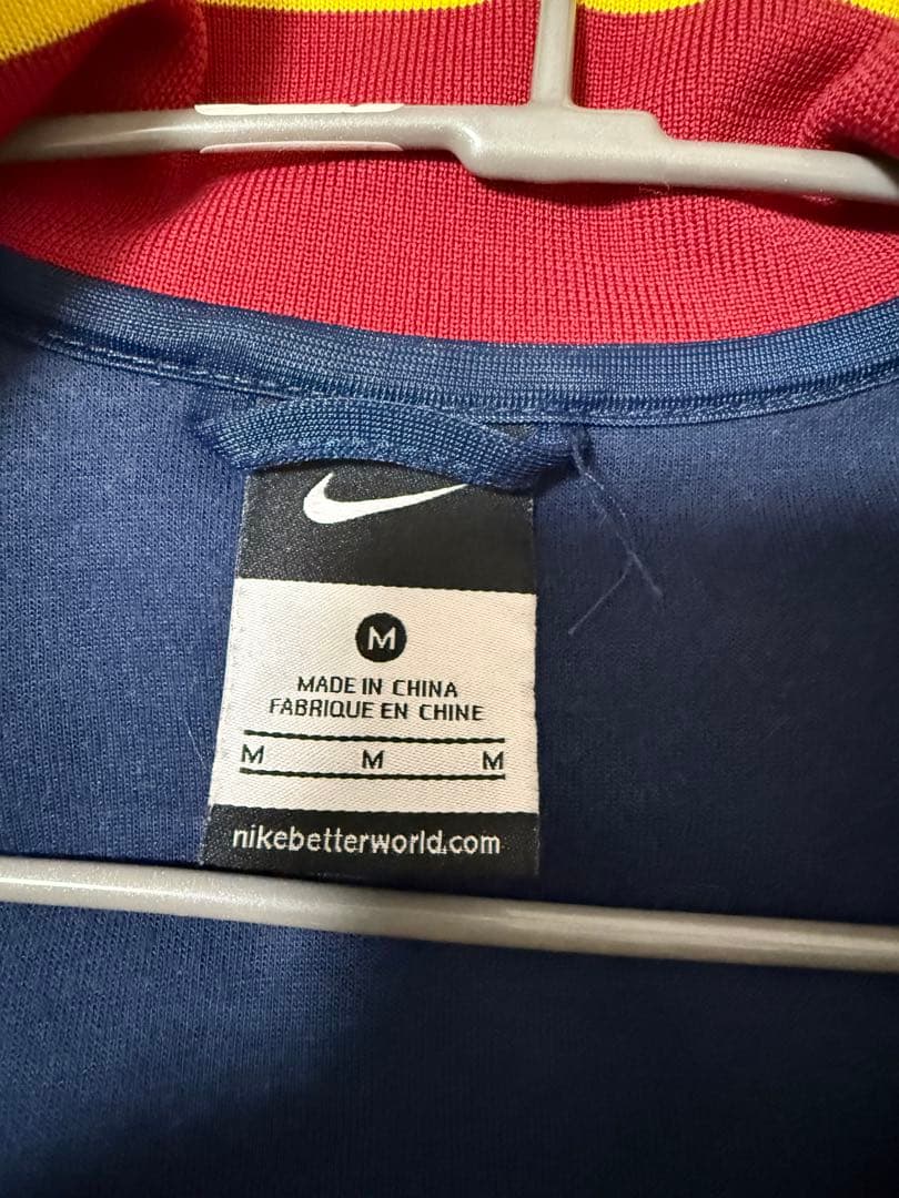 Nike バルセロナ　ジャージ M ネイビー
