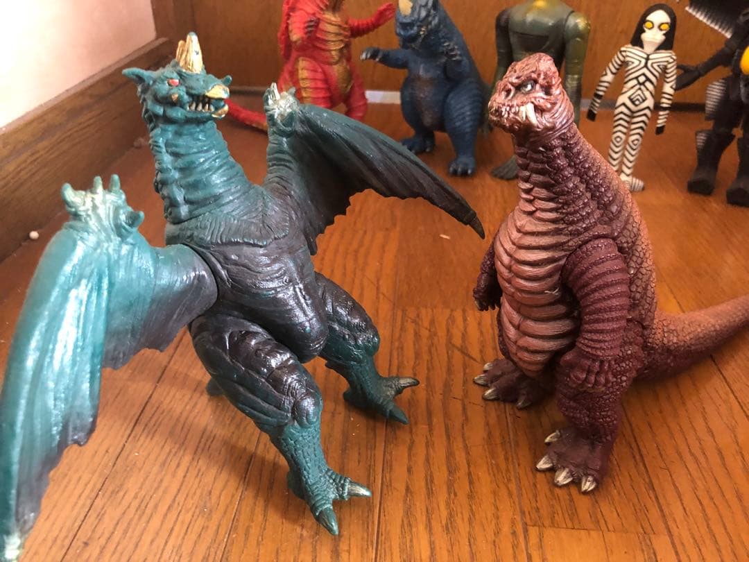 ウルトラマン パワードモンスター ソフビ サイコバルタン パワードドラコ 怪獣