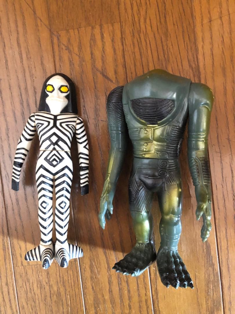 ウルトラマン パワードモンスター ソフビ サイコバルタン パワードドラコ 怪獣
