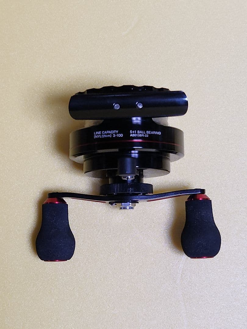 FUN TOOL　黒王　レフトハンドル　筏　かかり釣り　片軸リール　リール