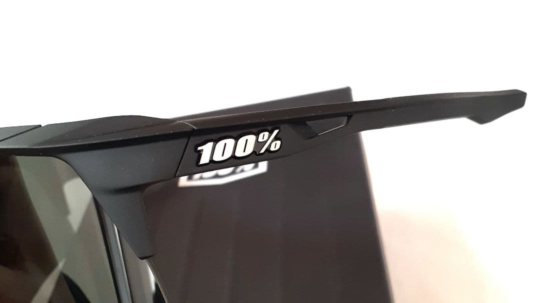 中古100% SPEEDCRAFT ブラック ワンハンドレッド サングラス