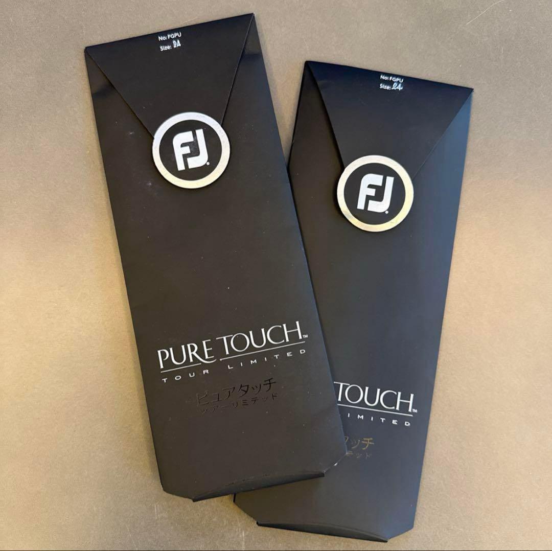 【未使用品】FOOTJOY MEN'S ピュアタッチ　2枚セット