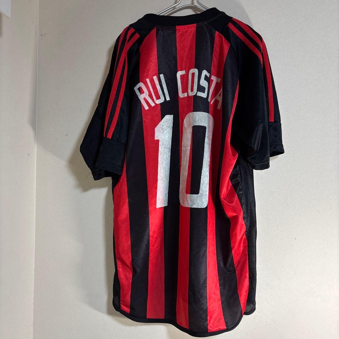 ACミラン RUI COSTA 10番 サッカーゲームシャツ 02〜03