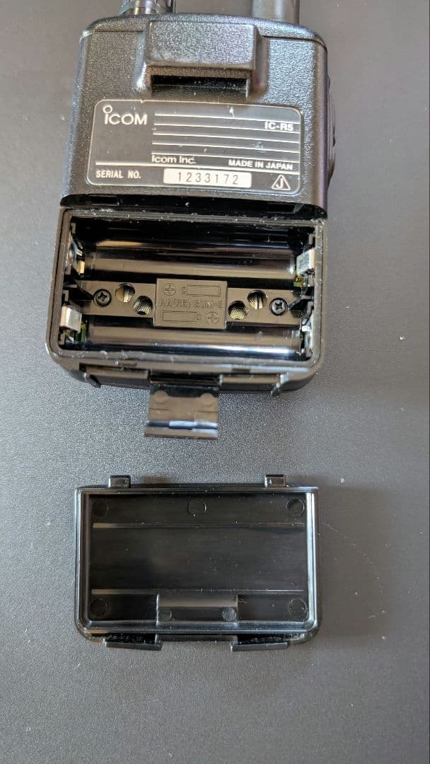 (ゴルゴ13)ICOM IC-R5 受信機 SRH805S付