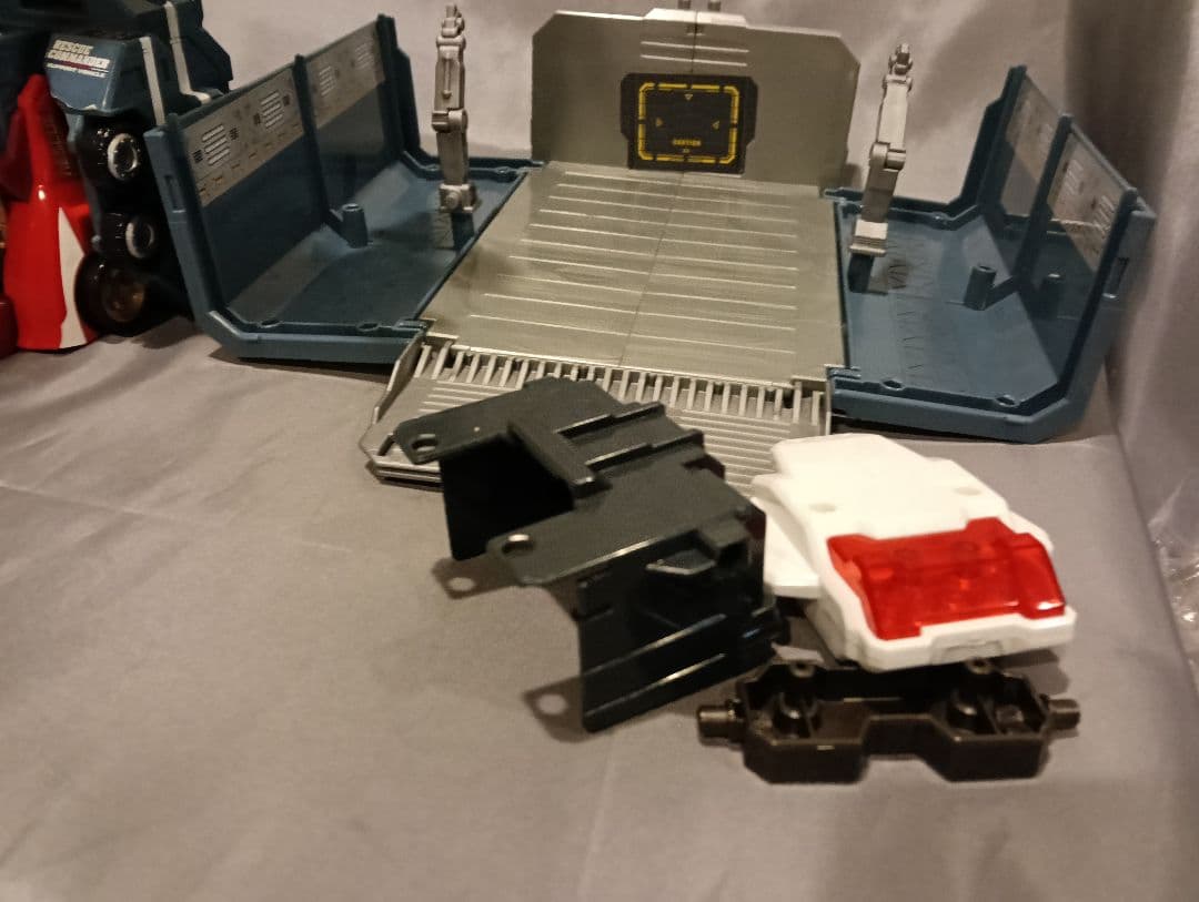 トミカ　ドライブヘッド　マスターバックドラフト＆トランスポーターガイア　中古品