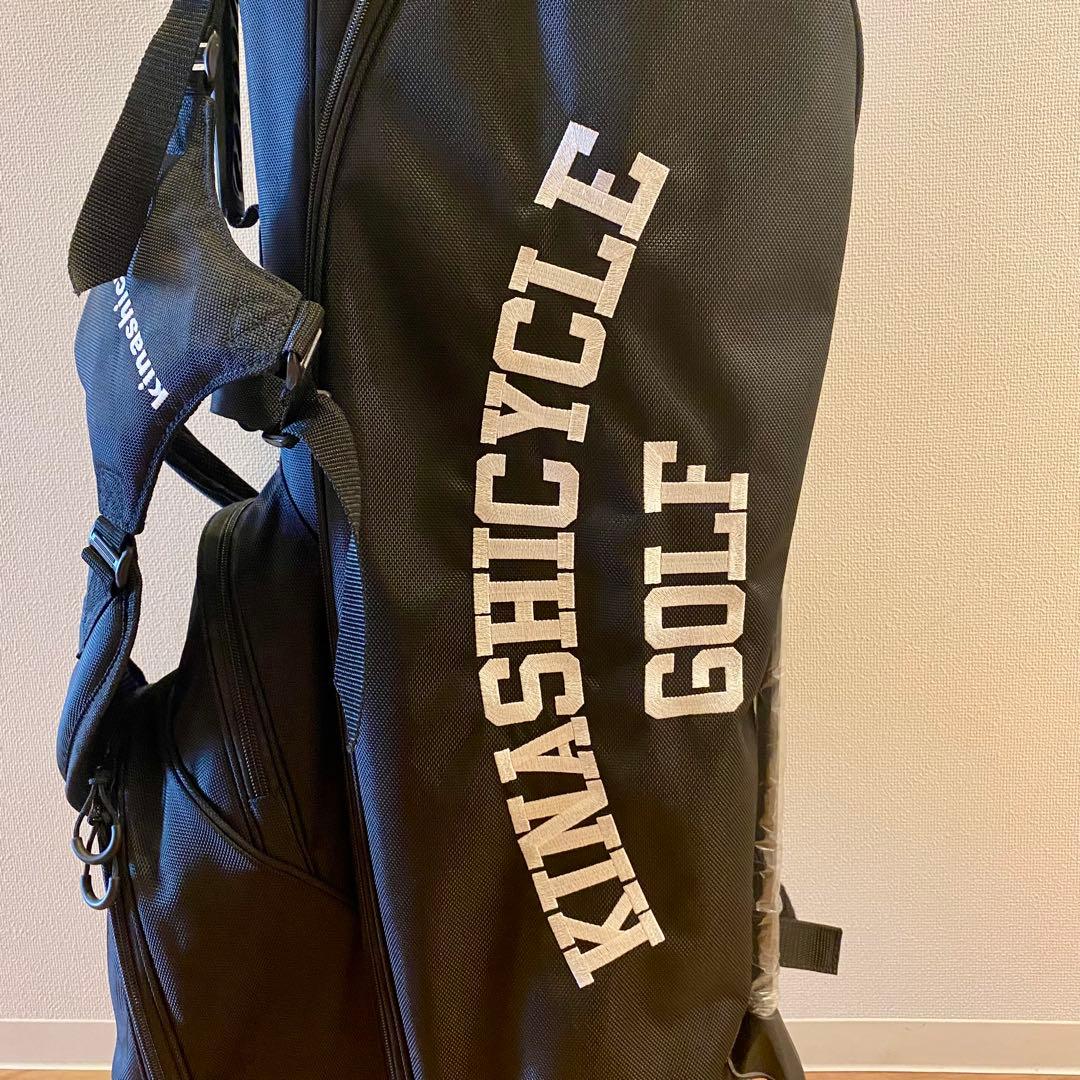 【KINASHICYCLE GOLF】人気完売品 ブラック 木梨サイクル ゴルフ