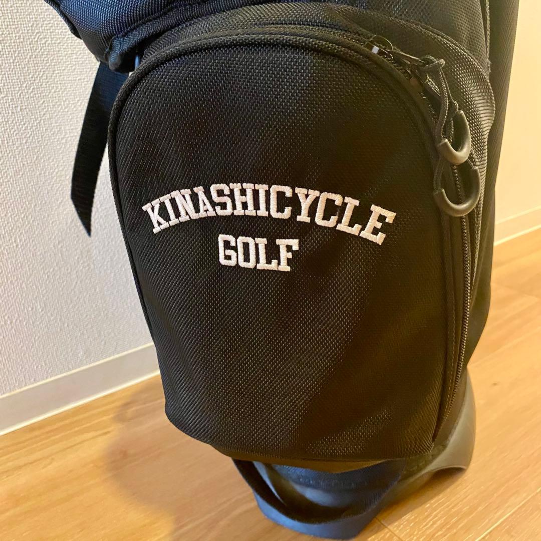 【KINASHICYCLE GOLF】人気完売品 ブラック 木梨サイクル ゴルフ