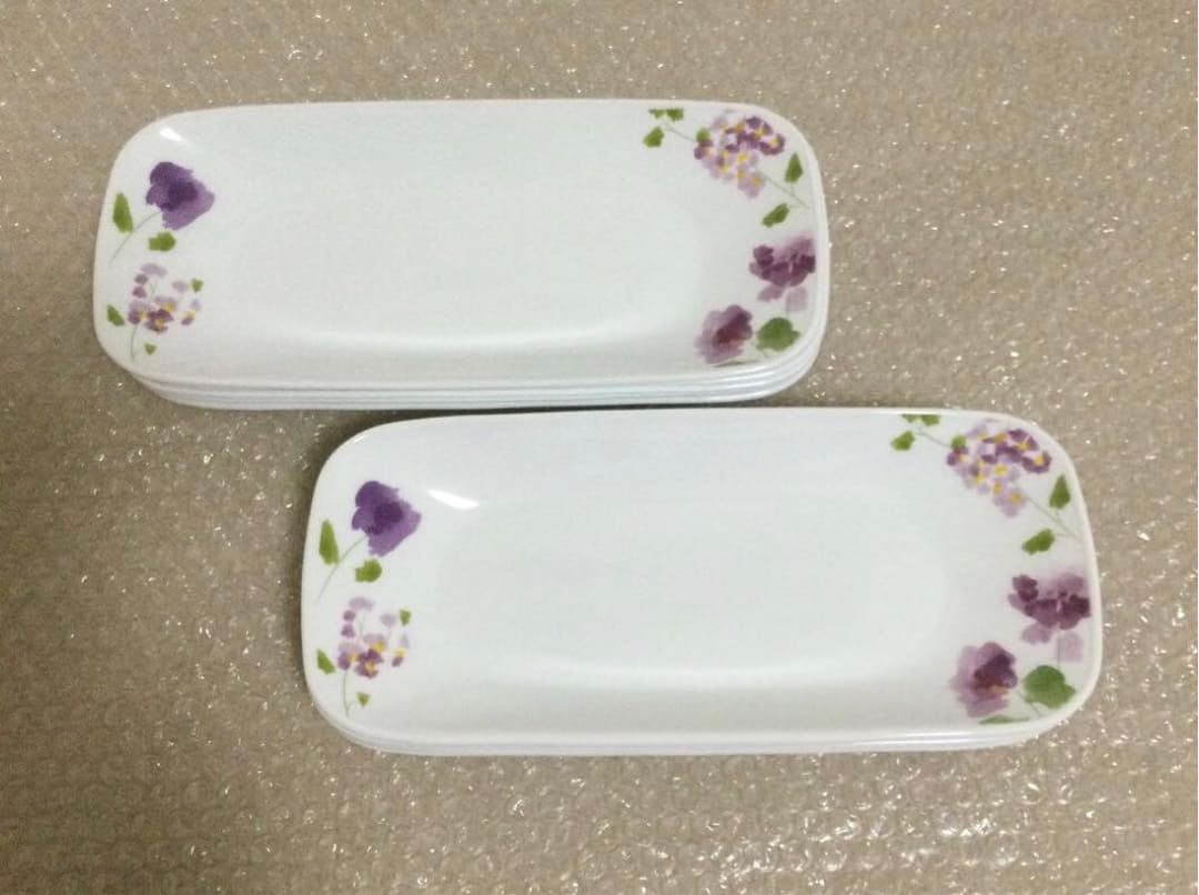 CORELLE スクエア長皿　　10枚セット　コレール　皿　食器　プレート