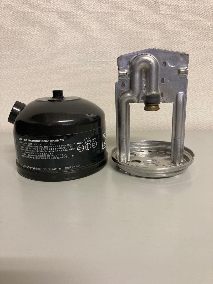 コールマン229タンクとフレームとベンチ