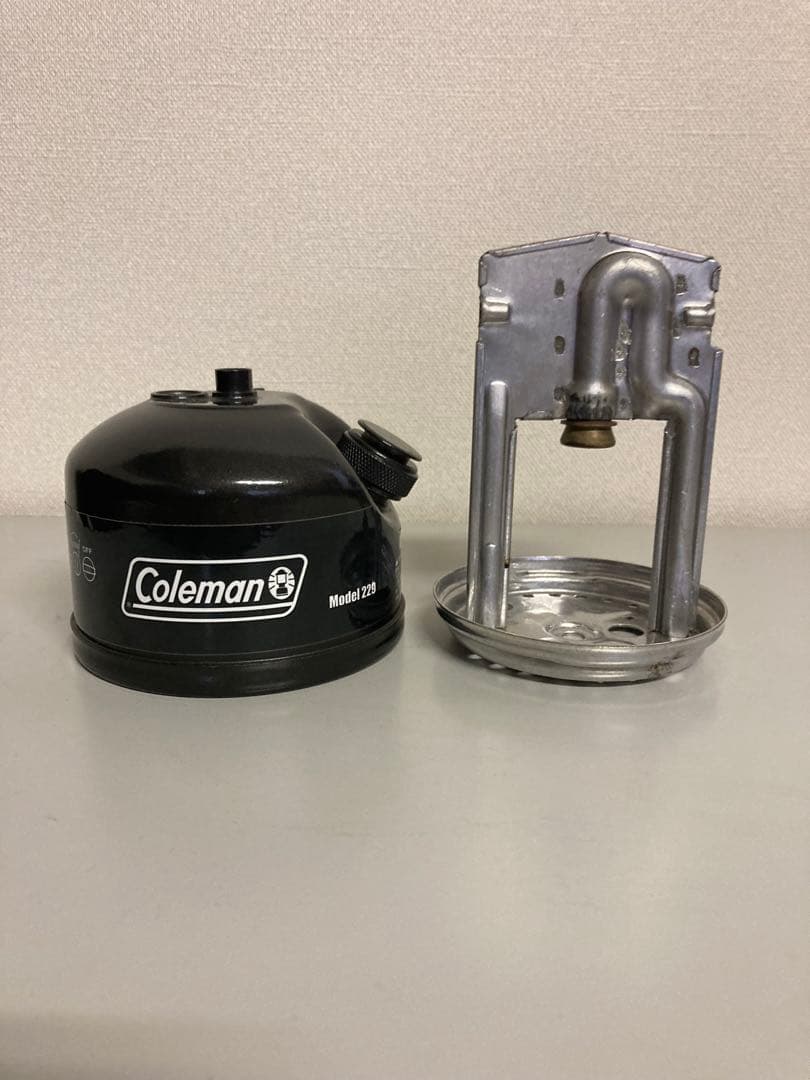 コールマン229タンクとフレームとベンチ