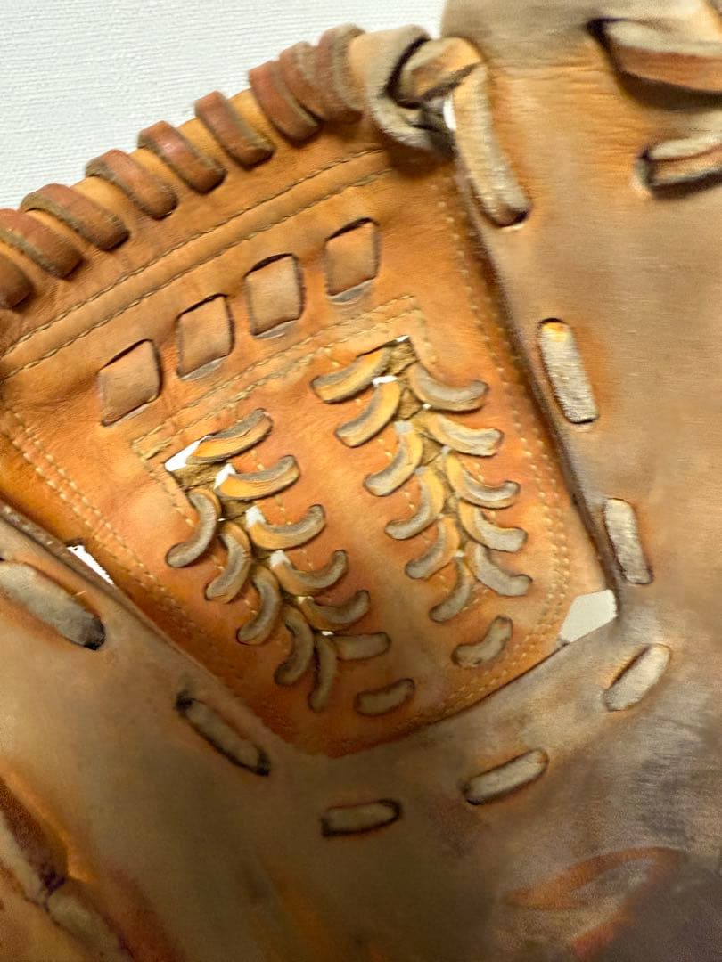 Mizuno Pro ベージュレザーグローブ