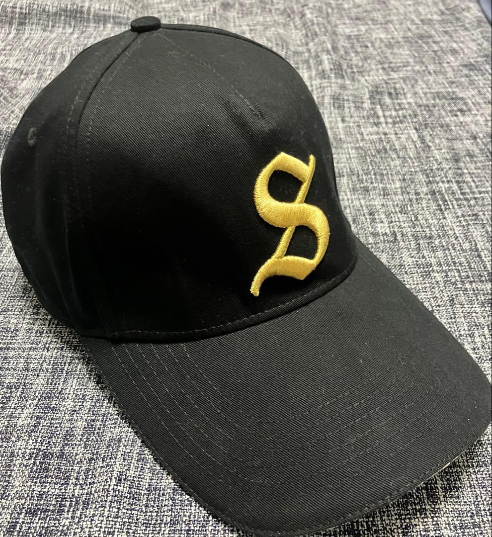 新庄剛志デザイン Bi-Tsu CAP キャップ 黒×金 送料込 SHINJO